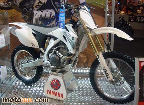 Yamaha YZ450F dirt bike
