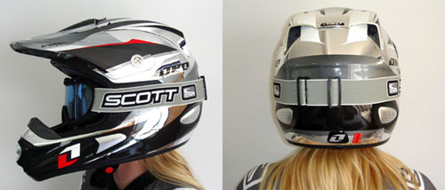 helmet side and rear mx