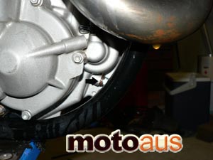 KTM 450 EXC valve clearances