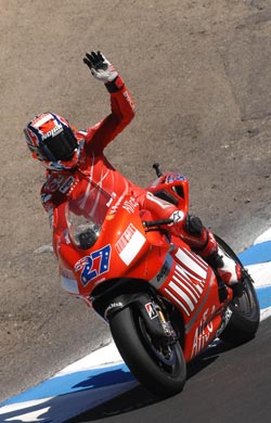 Casey Stoner victory at Laguna Seca 2007