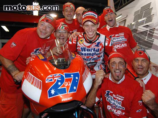 Casey Stoner MotoGP Champion