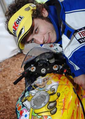 Valentino Rossi airbrushed r1