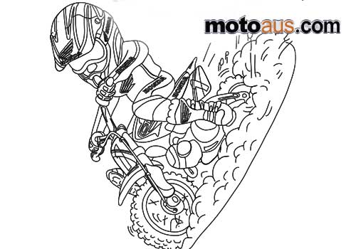 Honda colour in CRF50