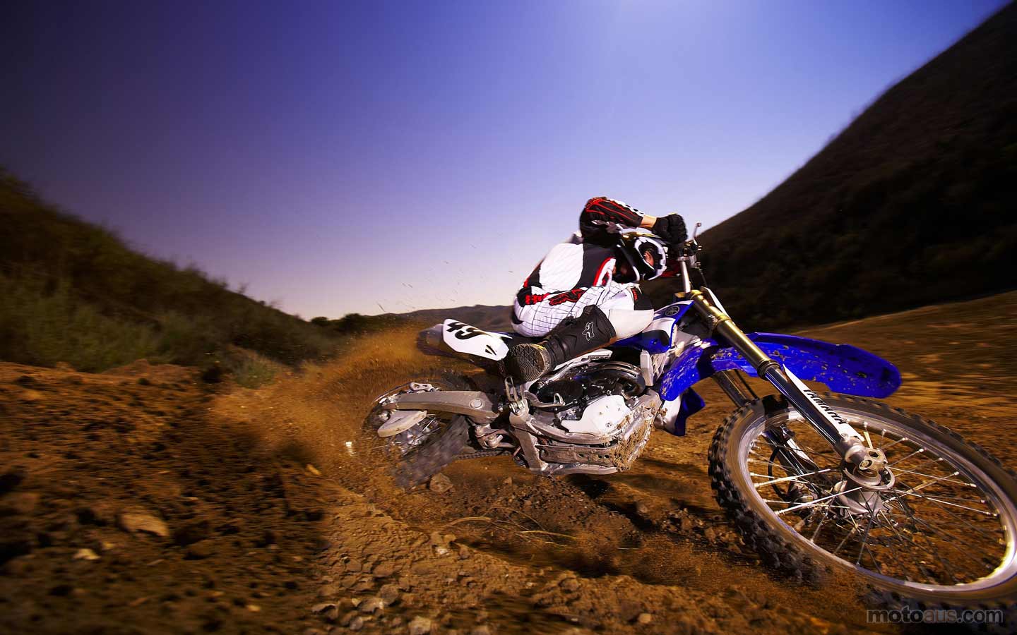 Yamaha YZ250F 2008 Widescreen 1440 x 900 – Motoaus.com