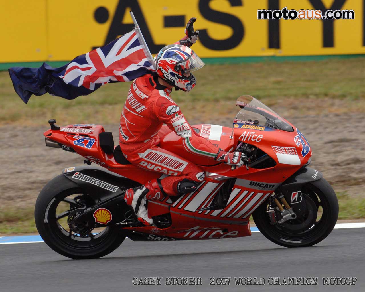 casey stoner 2007 champion