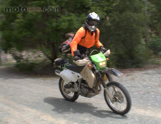 off road sweep rider