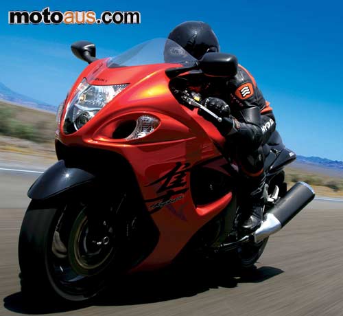 2008 Hayabusa Orange