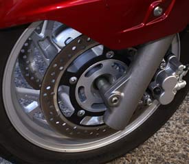 Burgman k7 brakes