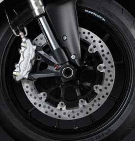 Ducati 848 brakes