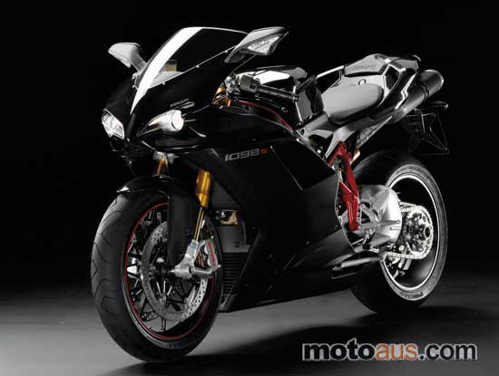 Ducati 1098s  black