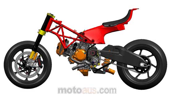 ducati desmosedici rr frame 