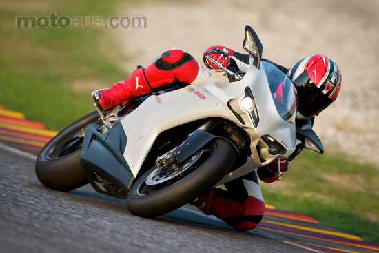 Ducati 848 white Ducati 848 white