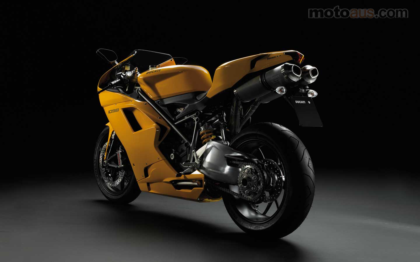 Yellow Ducati 1098