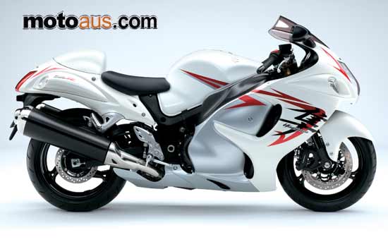 2008 suzuki hayabusa white