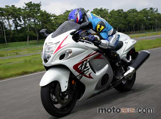White Limited Edition Hayabusa