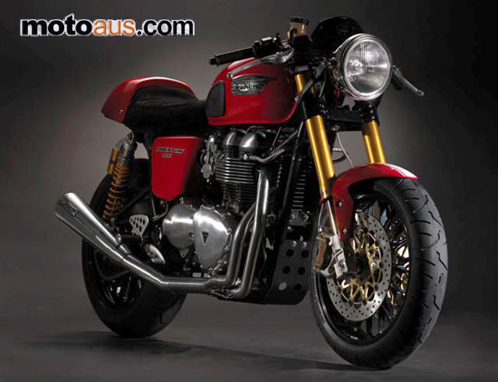 triumph thruxton arrow pipes