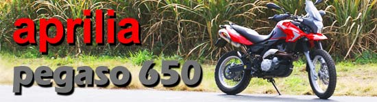 aprilia pegaso 650 review test