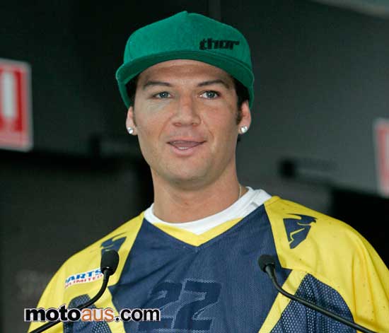 chad reed at Super X launch chad reed at Super X launch