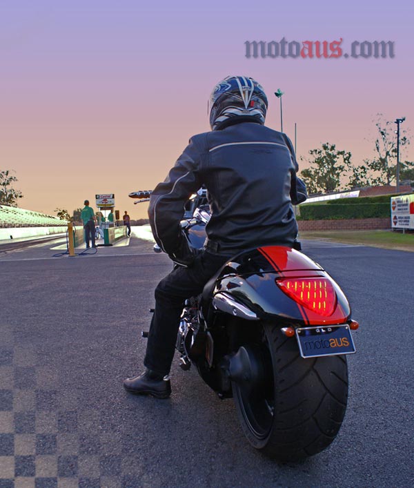 M109R at the dragstrip