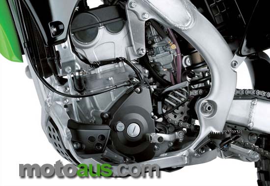 2009 KX250F Kawasaki engine
