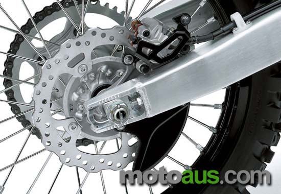 2009 KX250F Kawasaki  rear wheel