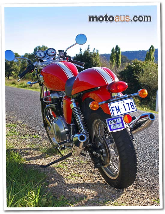bonneville thruxton rear